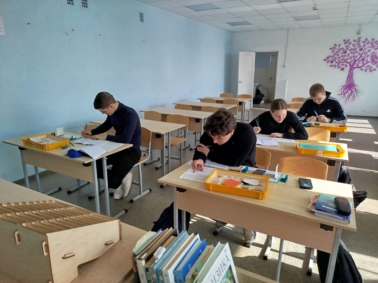 Занятие в Точке Роста..