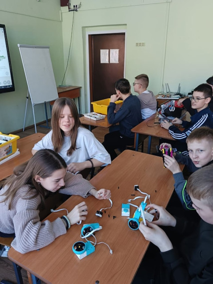 Занятия в Точке Роста.